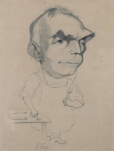 Eugene Scribe (1791-1861) from a Photograph by Nadar